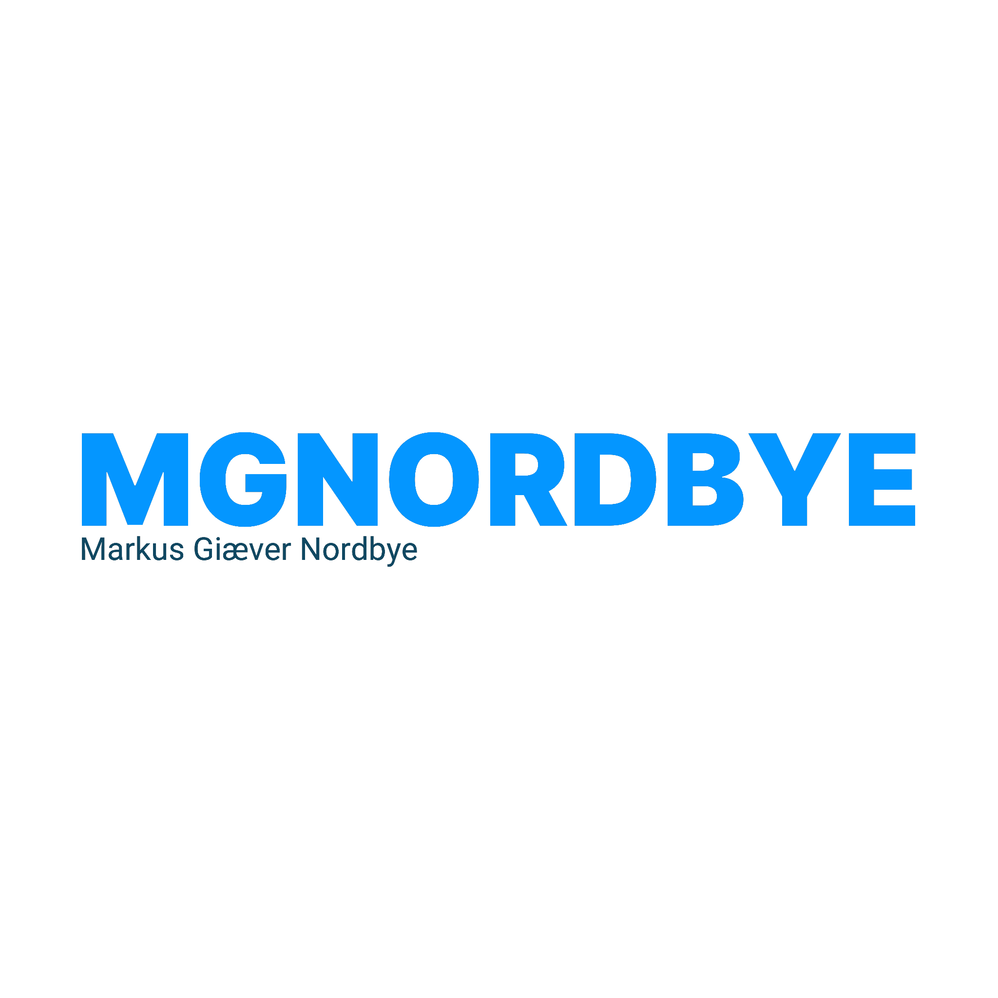 MGNORDBYE - MARKUS GIÆVER NORDBYE